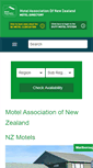 Mobile Screenshot of nzmotels.co.nz